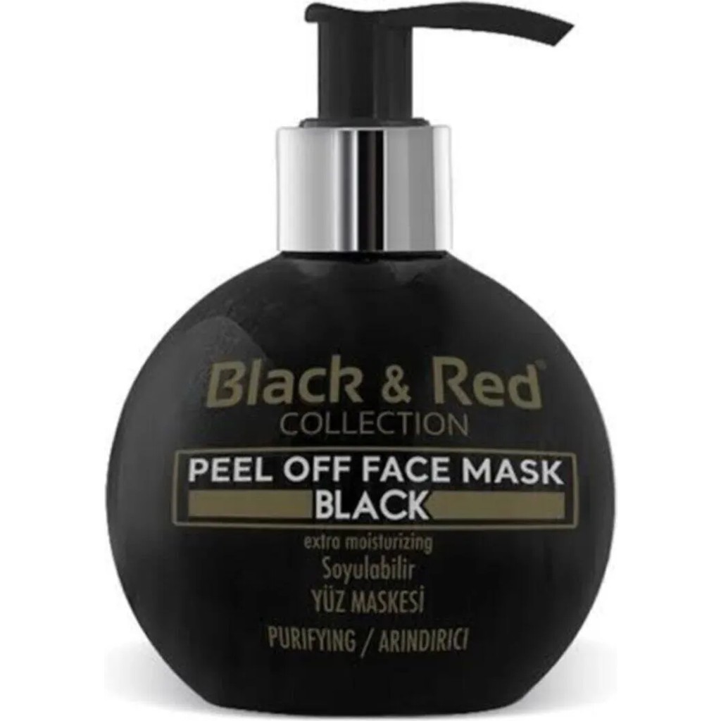 Black & Red Siyah Noktalara Karşı Soyulabilir Siyah Yüz Maskesi 250 ml Maskeler Fiyatı