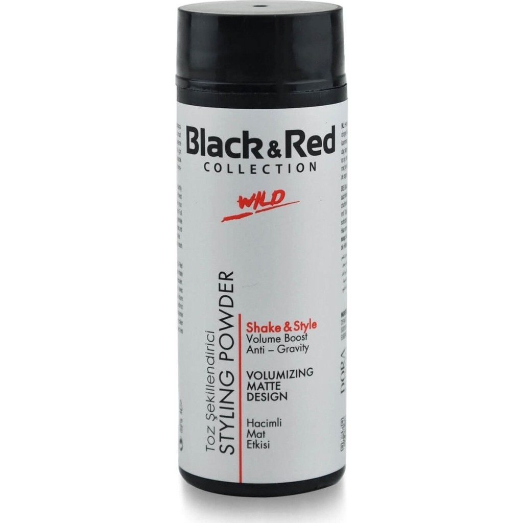 Black & Red Wıld Max 20gr Matte Saç Şekillendirici Sprey Fiyatı
