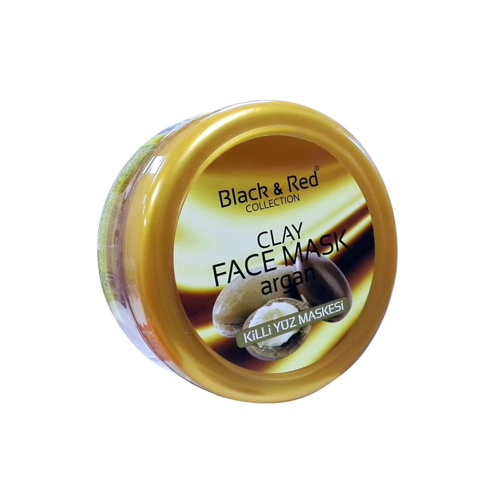 Black Red Yüz Kil Maskesi 400ml. Argan Yağlı Cilt ve Yüz Bakımı Fiyatı
