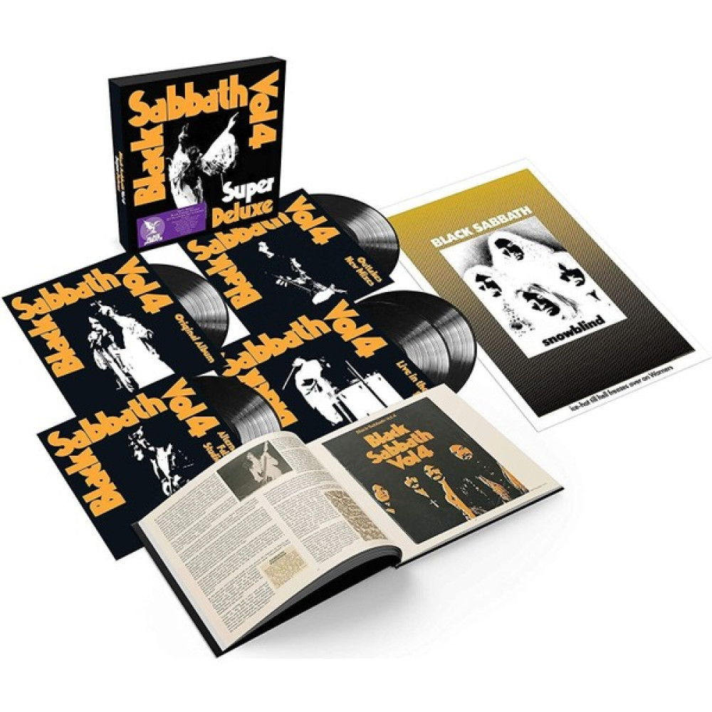 Black Sabbath - Vol. 4 - Super Deluxe 4lp Box Set (Plak) Pikap & Aksesuarları Fiyatı