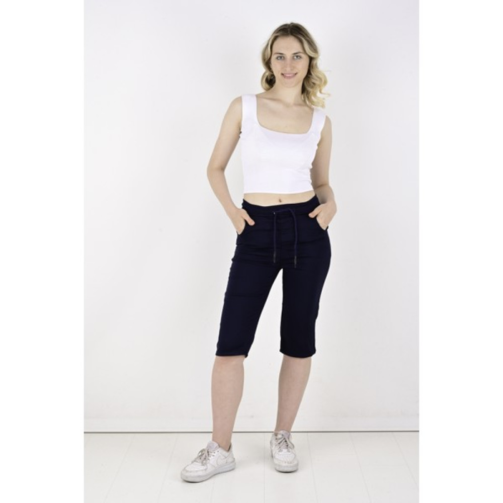 Black Steel Lastikli Bayan KAPRİ-6100 Kadın Capri / Kapri Fiyatı