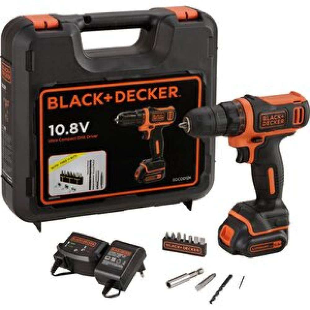 Black ve Decker Black ve decker Bdcdd12k Darbesiz Matkap 10.8 Volt 1.5ah Matkaplar Fiyatı