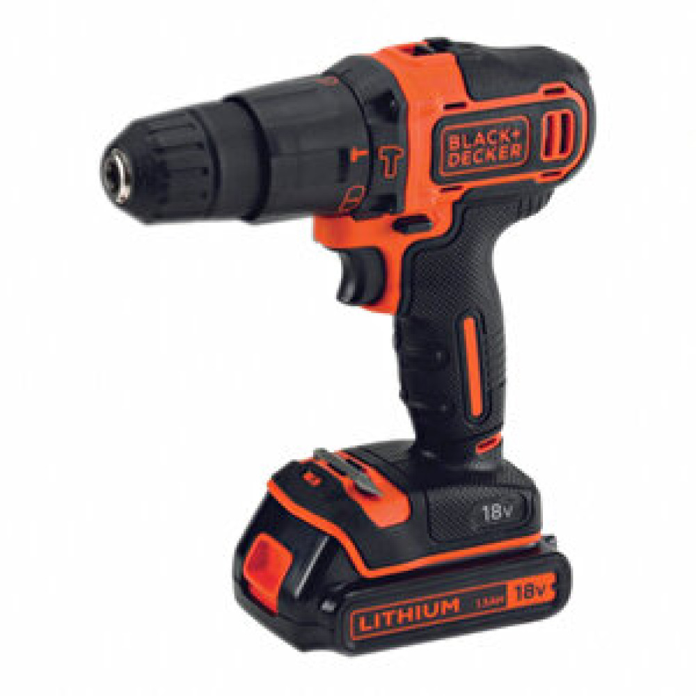 Black ve Decker Çift Akülü Vidalama Matkap Makinesi BDCHD18BAFC Matkaplar Fiyatı