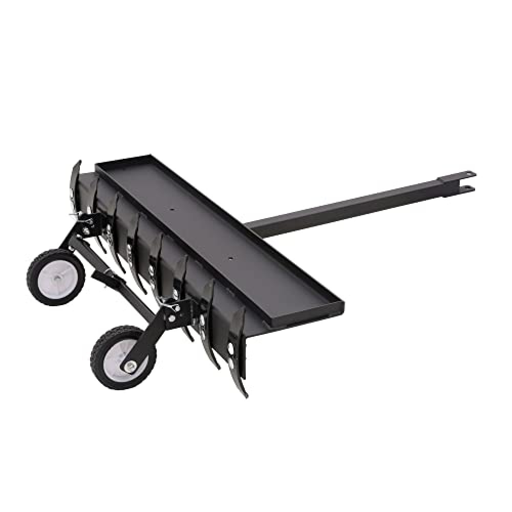 Black Widow ATV and UTV Steel Chisel Plow Implement Attachment for Landscaping,Gardening, Food Plots