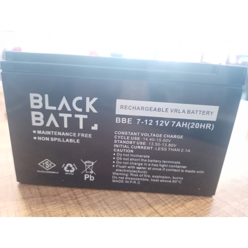 Blackbatt Bbe 7-12 12V 7AH Akü Oto Boyaları Fiyatı