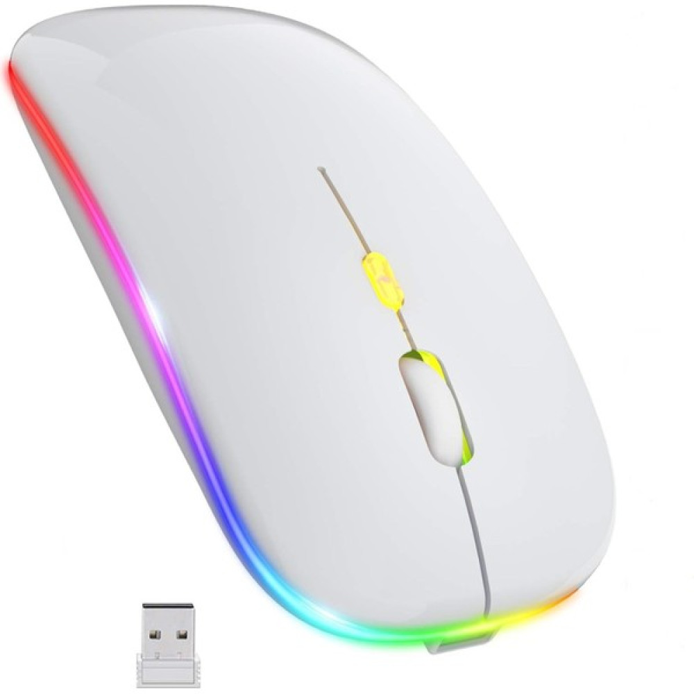 Blackbird Game Center Beyaz Rgb Şarjlı Kablosuz 1600DPI Işıklı Kablosuz Mouse Bwm6 Klavye - Mouse Fiyatı