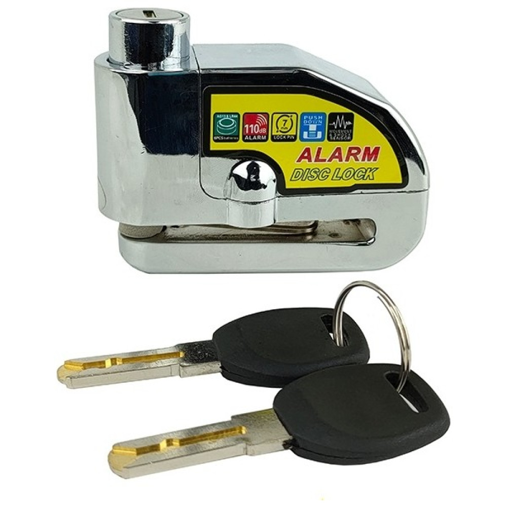 Blackbird Game Center Çelik 110DB Alarmlı Motosiklet Disk Kilidi LK303 Motorsiklet Kilidi & Alarmı Fiyatı