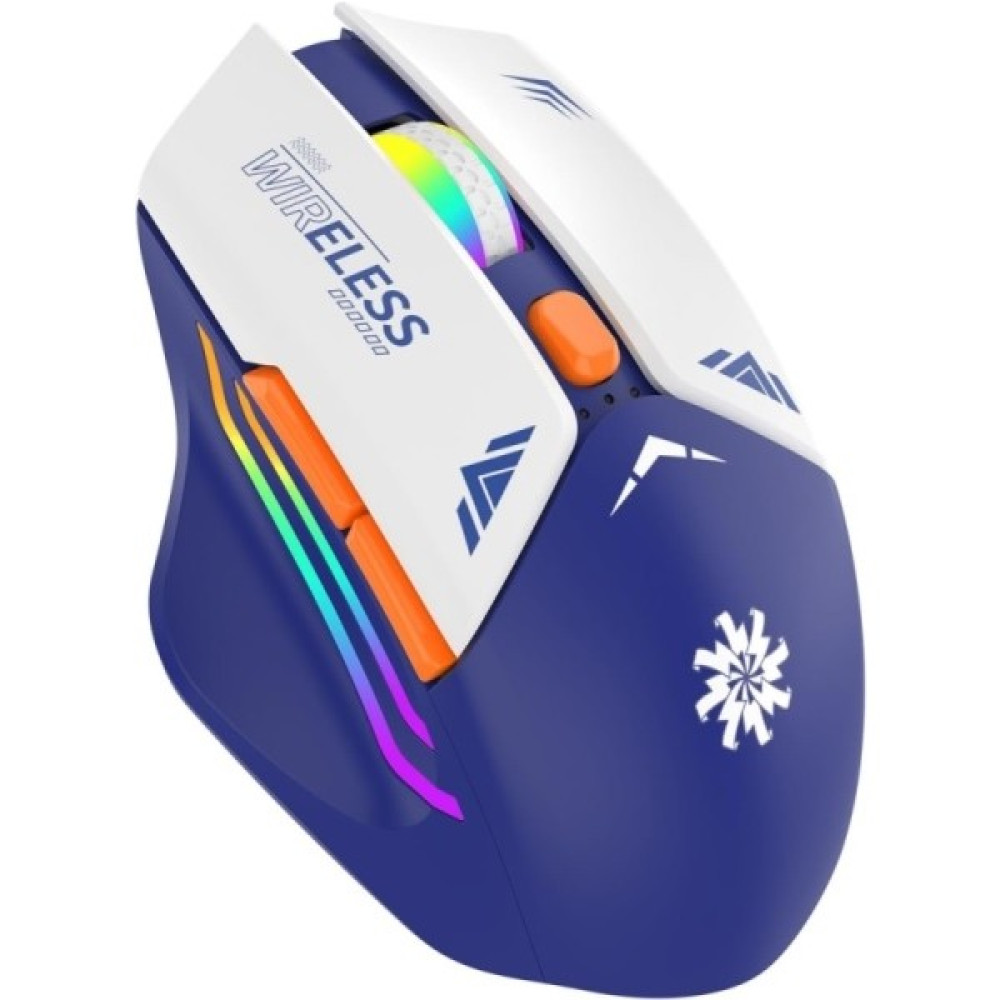 Blackbird Game Center Mavi Rgb Şarjlı Kablosuz 1600DPI Işıklı Kablosuz Mouse Bwm1 Klavye - Mouse Fiyatı