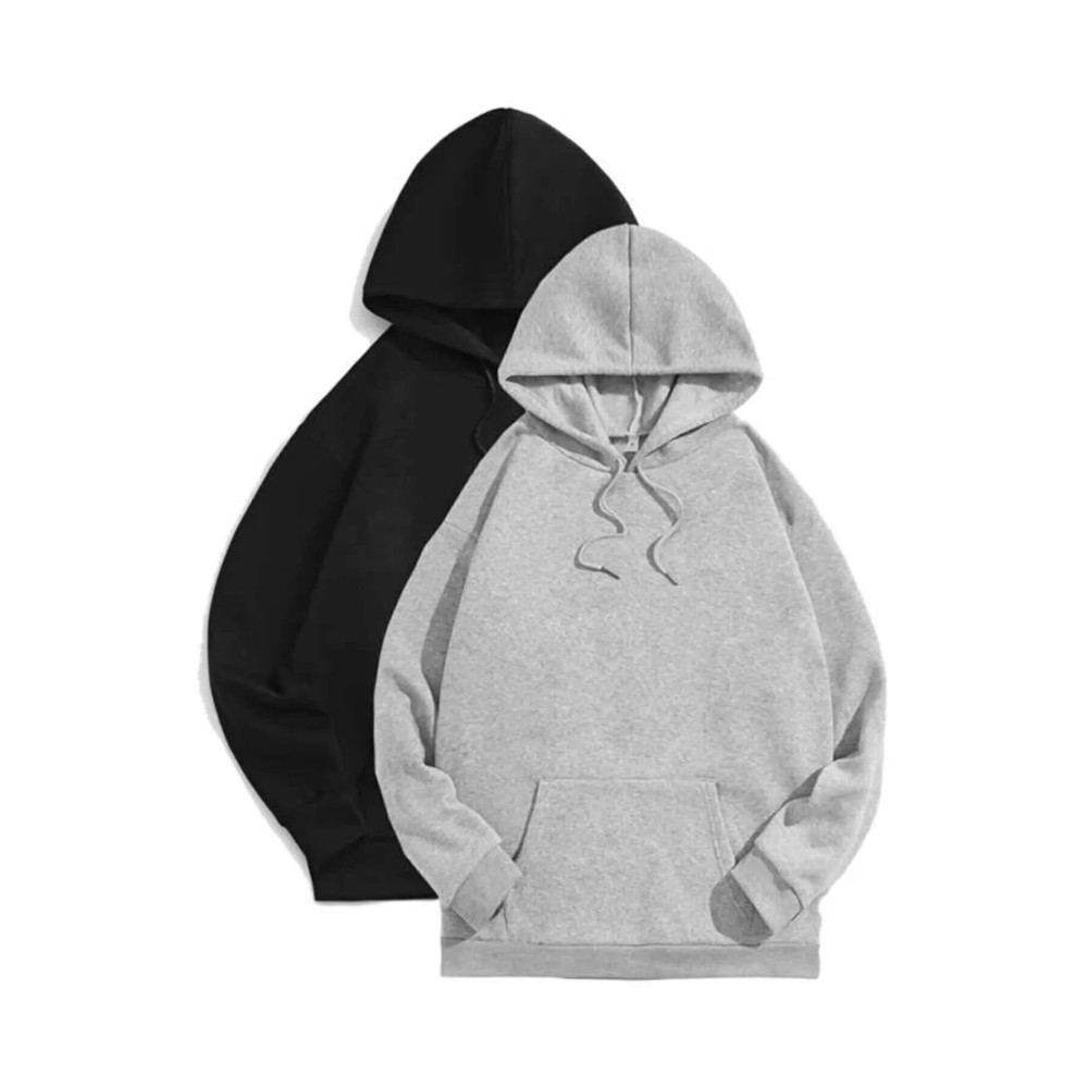blackbonds Unisex Siyah Gri 2li Sweatshirt M Beden Bayan Sweatshirt Fiyatı