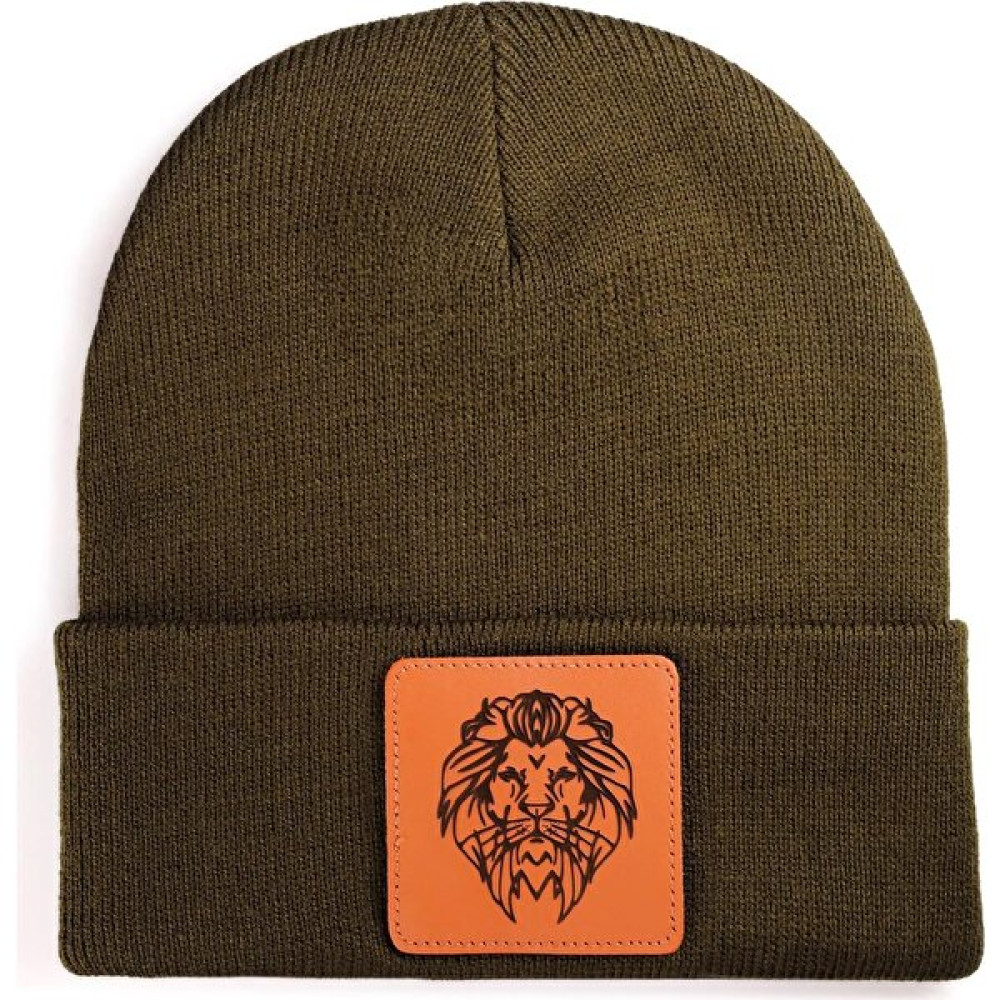 BlackBörk V1 Akrilik Aslan - 13 Kod Logolu Unisex Haki Bere (Beanie) Erkek Beresi Fiyatı