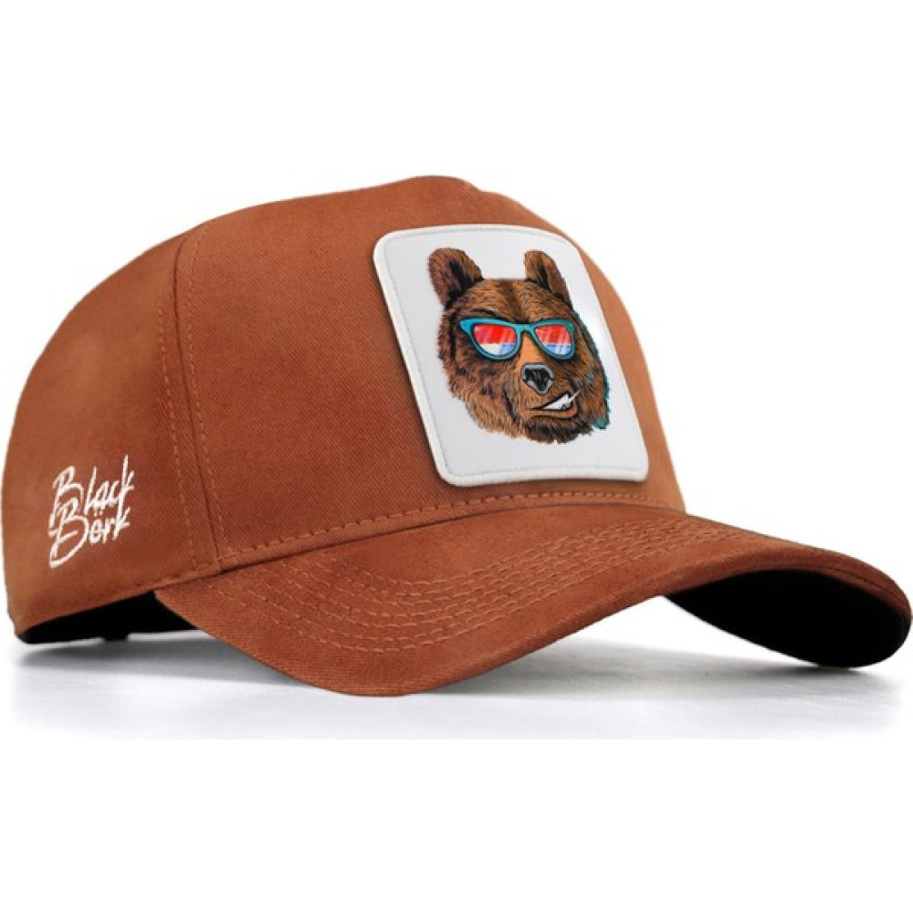 BlackBörk V1 Baseball Ayı - 3 Kod Logolu Unisex Camel Şapka (Cap) Erkek Şapkası Fiyatı