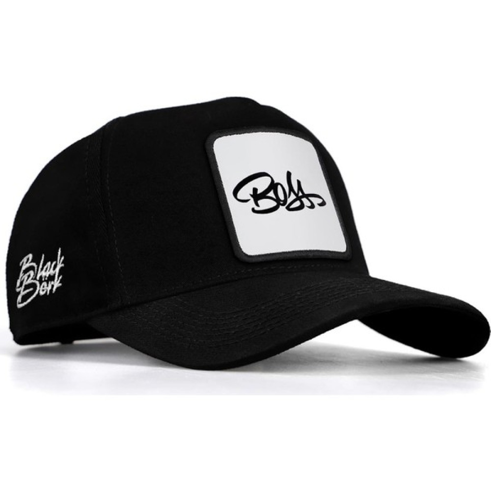 BlackBörk V1 Baseball Boss - 1 Kod Logolu Unisex Siyah Şapka (Cap) Erkek Şapkası Fiyatı