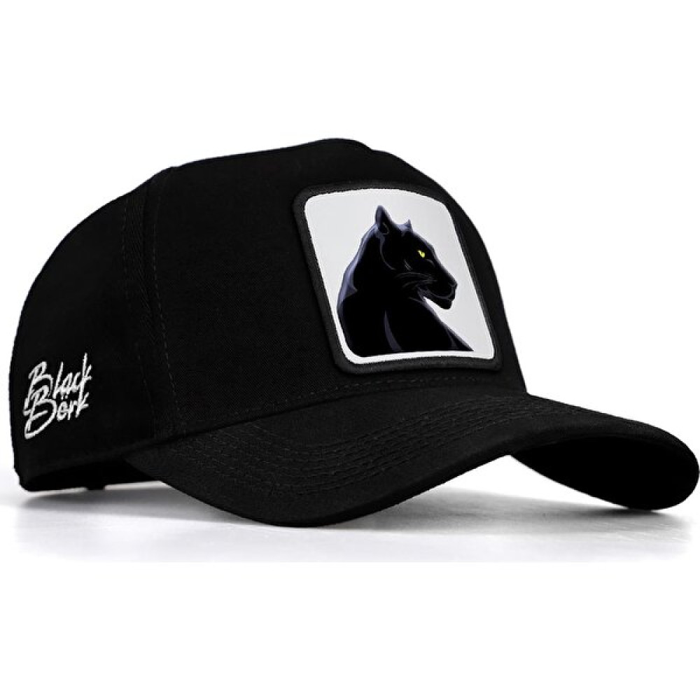 BlackBörk V1 Baseball Panter - 1 Kod Logolu Unisex Siyah Şapka (Cap) Erkek Şapkası Fiyatı