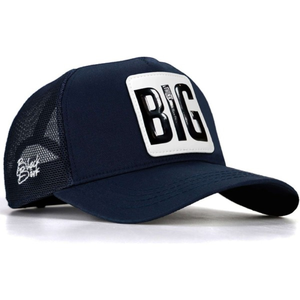 BlackBörk V1 Trucker Big Think - 1 Kod Logolu Unisex Lacivert Şapka (Cap) Erkek Şapkası Fiyatı