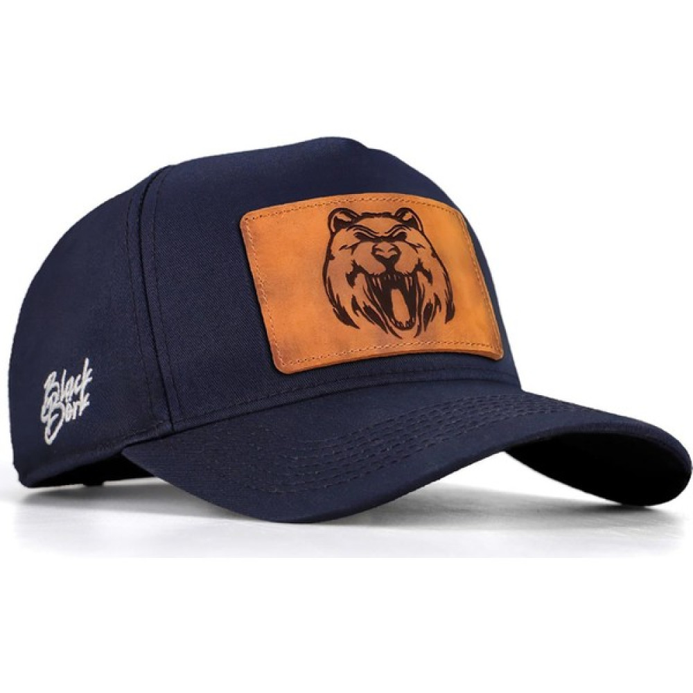 BlackBörk V2 Baseball Ayı - 1 Kod Logolu Unisex Lacivert Şapka (Cap) Bere & Kep (Outdoor) Fiyatı