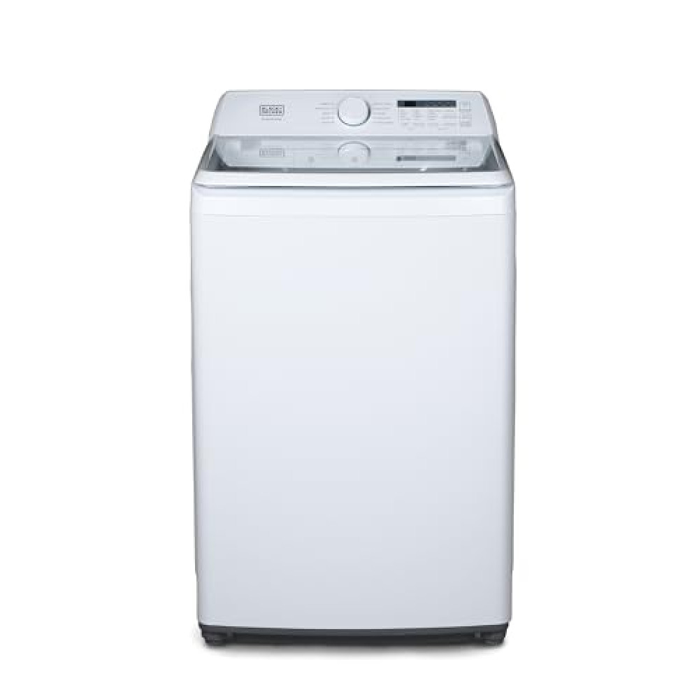BLACK+DECKER 4.1 Cu. Ft. Top Loading Washing Machine with Agitator, White
