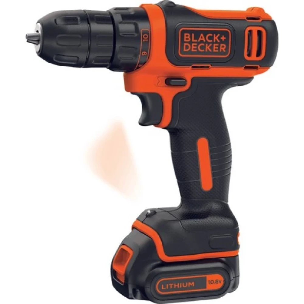 Black+Decker Bdcdd12bafc-Qw 10.8V 1.5Ah Li-Ion Şarjlı Matkap Vidalama,Taşıma Çantası,80 Parça Aks. Seti Matkaplar Fiyatı