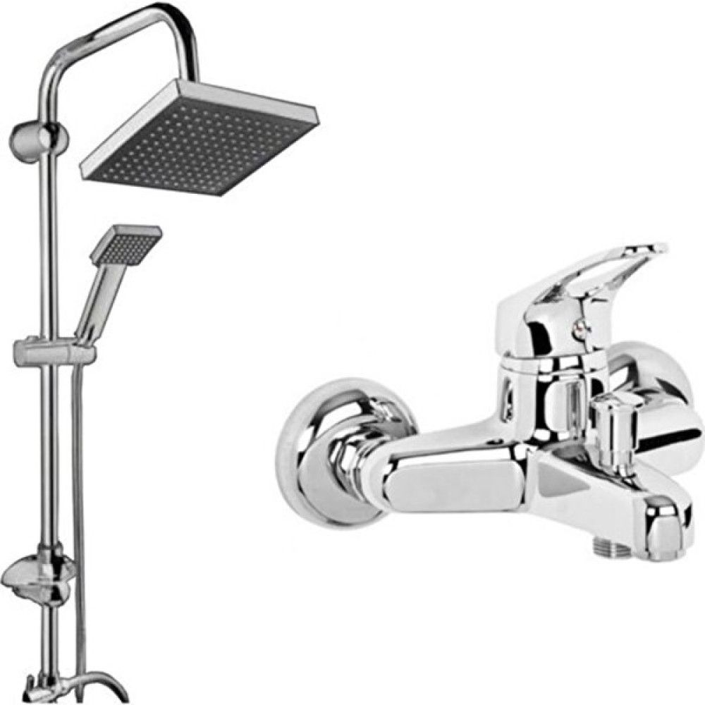 Blackfit Siyah Kare Tepe Duş Seti Yağmurlama Duş Robotu Başlığı Banyo Bataryası Bataryalar Fiyatı