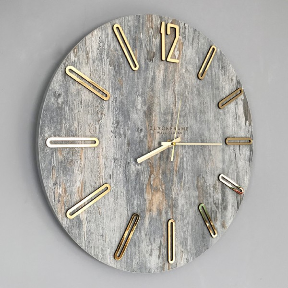 Blackframe - New Modern Style - Lidya & Gold- 45CM Duvar Saati Dekoratif Saat Fiyatı