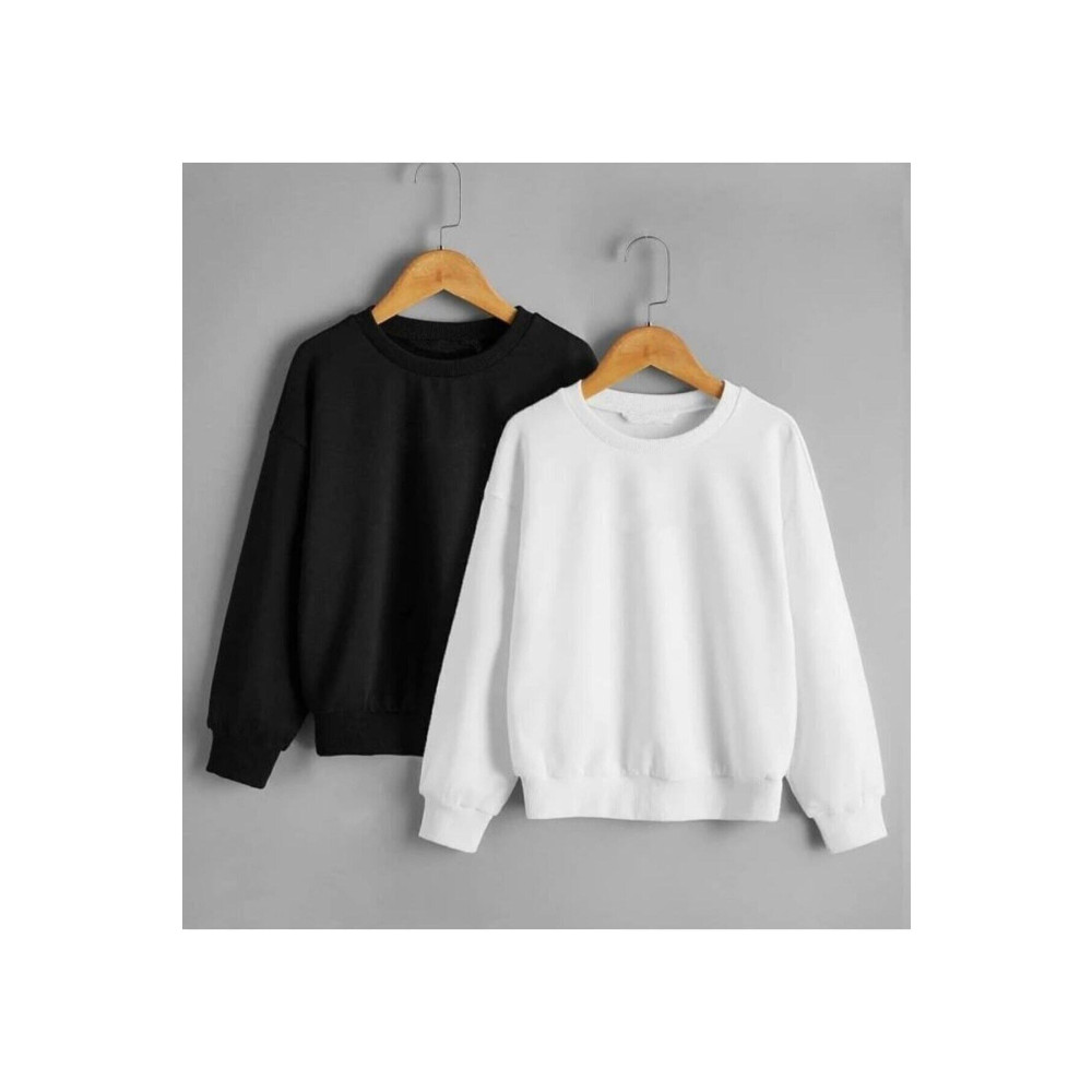 blackjack giyim Blackjackgiyim 2 Li Bisiklet Yaka Sweat XL Beden Bayan Sweatshirt Fiyatı