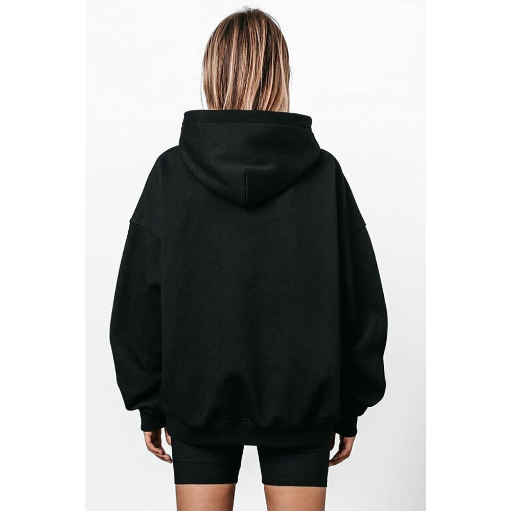 blackjack giyim Unisex 2ip Örme Kumaş Oversize Sweatshirt M Beden Bayan Sweatshirt Fiyatı