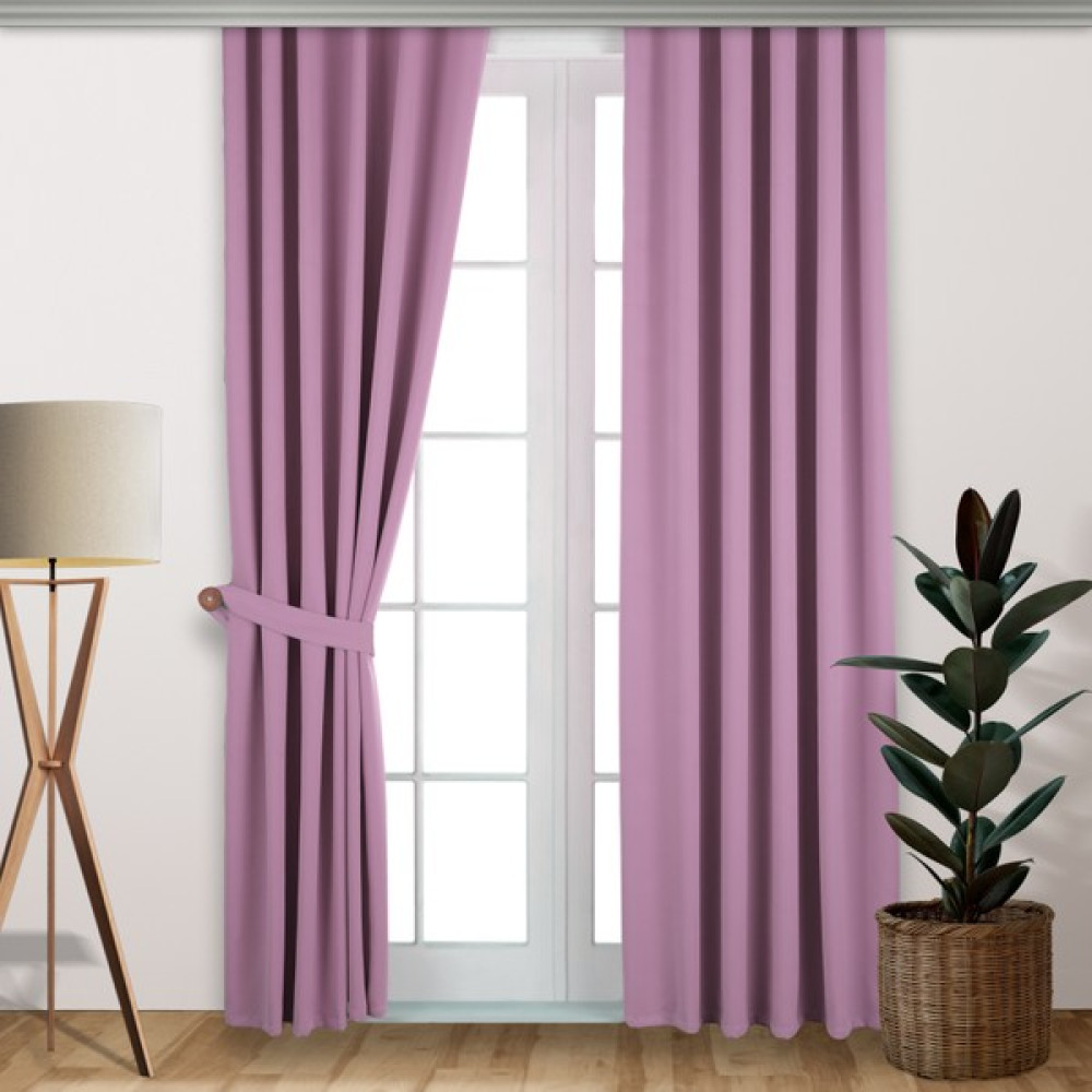 Blackout Fon Perde 150 x 230 Cm - Açık Mor Fon Perde Fiyatı
