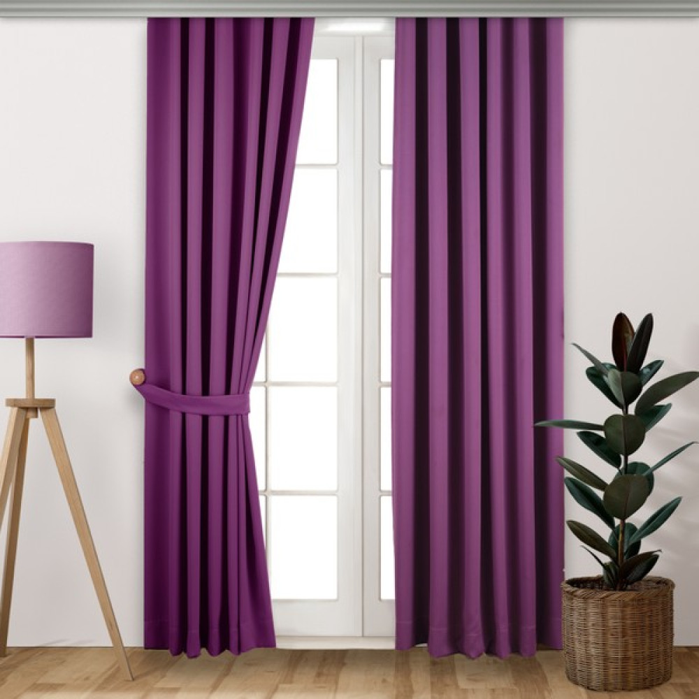 Blackout Fon Perde 150 x 230 Cm - Mor Fon Perde Fiyatı