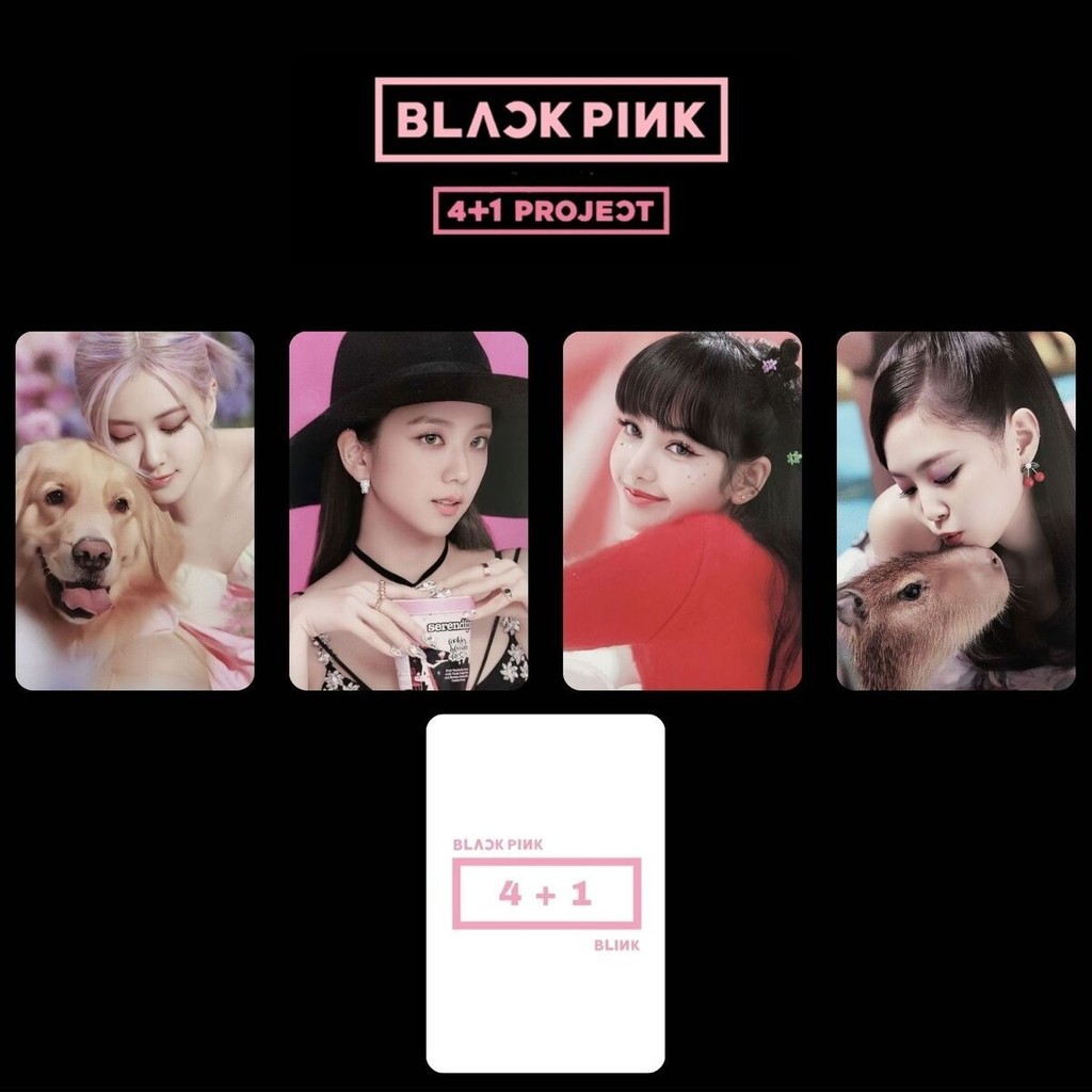 Blackpınk '' 4 + 1 Project '' Photocards Diğer Fiyatı