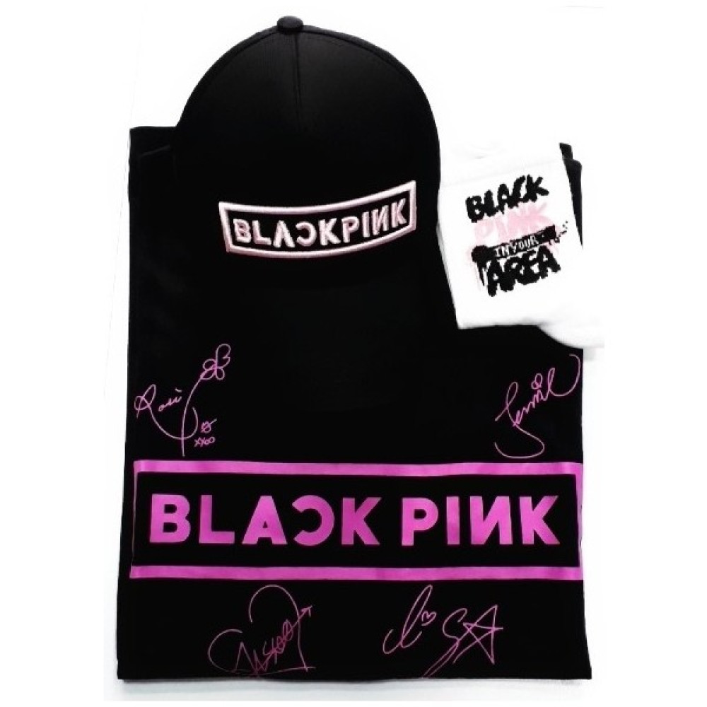 Blackpink Unisex T-Shirt Şapka Çorap Kombin T-Shirt & Sweatshirt (Outdoor) Fiyatı