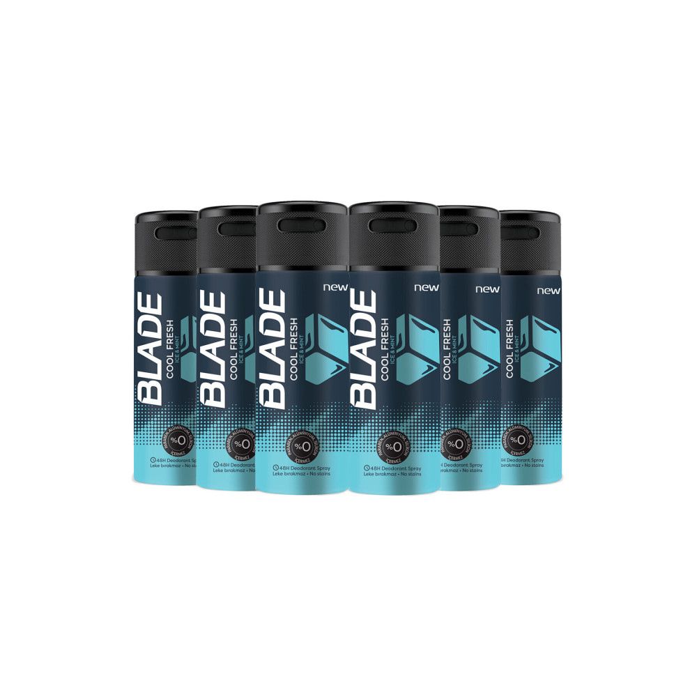 Blade Cool Fresh Deodorant 6x150ml Deodorantlar Fiyatı