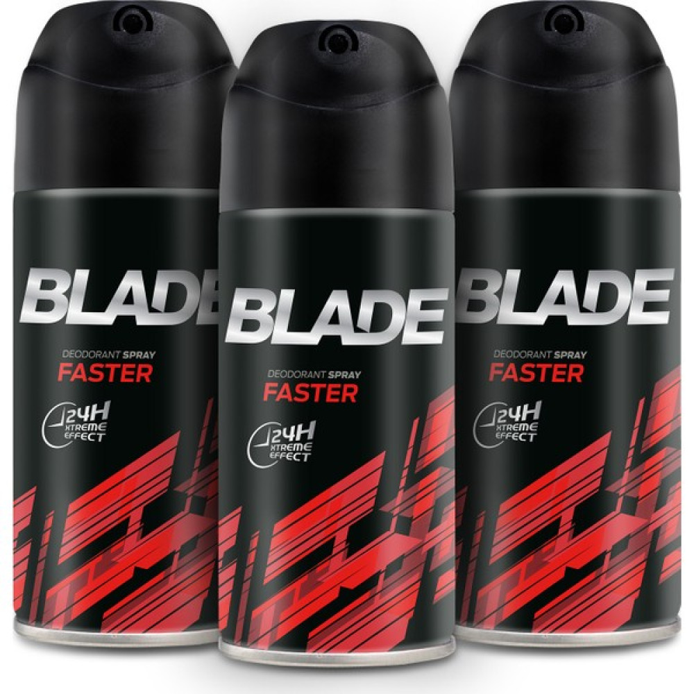 Blade Faster Erkek Deodorant 3x150ml Deodorantlar Fiyatı