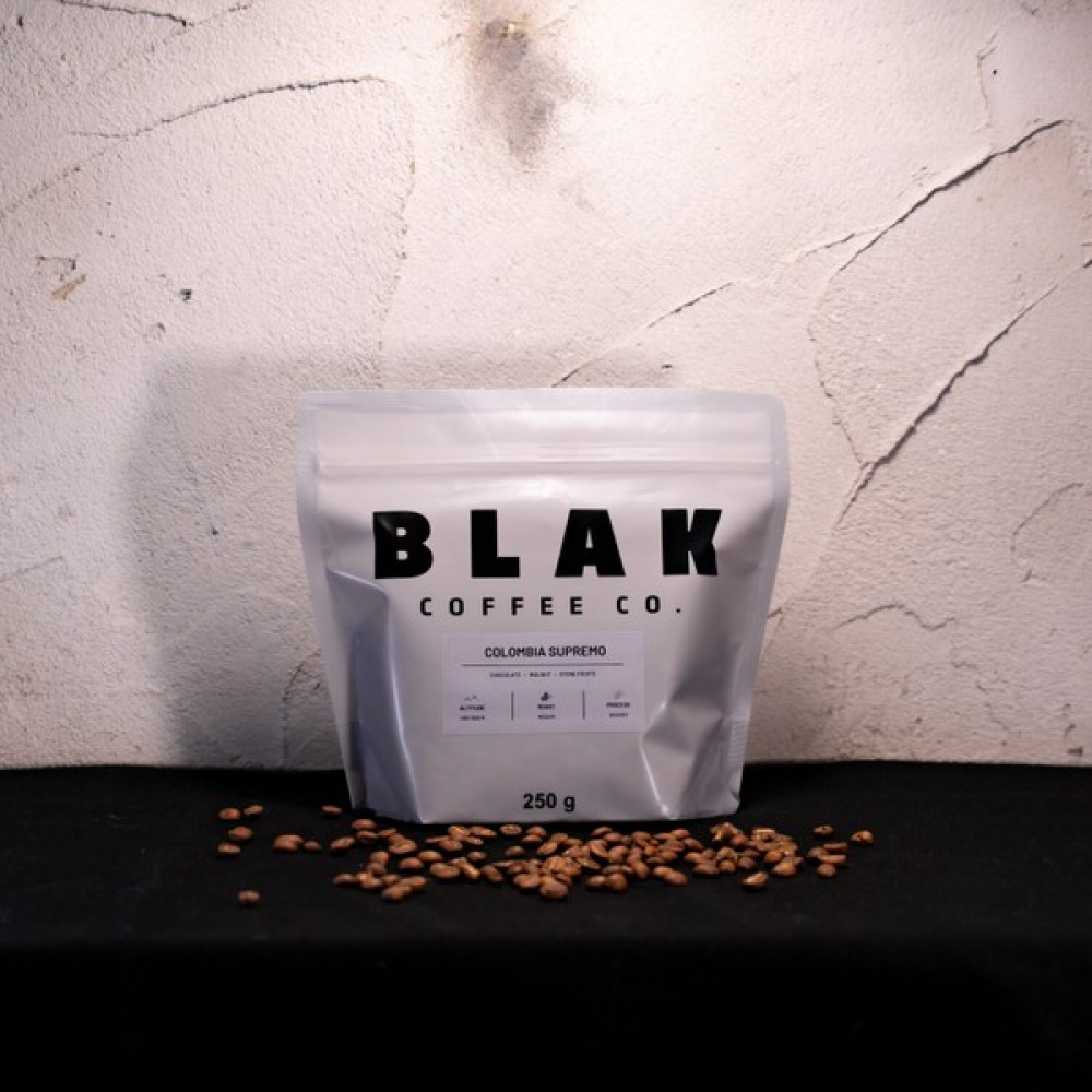 Blak Coffee Co. Colombia Supremo Medellin Çekirdek Kahve - 250 Gr. - Filtre Kahve - 250 gr Kahve Fiyatı