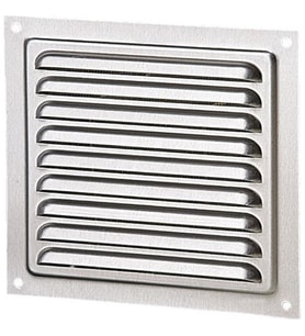Blauberg Karavan Mutfak Banyo Menfezi 150MM Blauberg 15X15CM Havalandırma Hızlı Kolay Montaj Tasarruf Agmair Agm Fan Menfez - Gri Nalburiye & Hırdavat Fiyatı