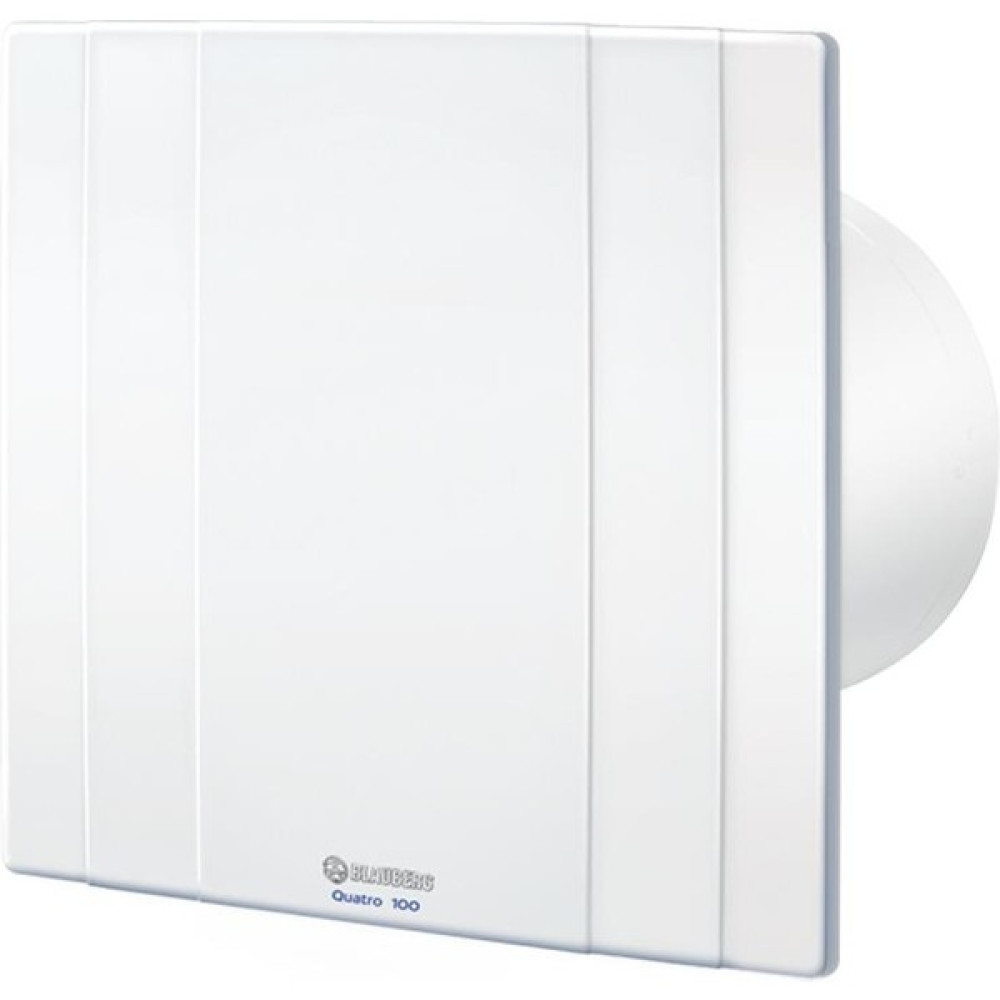Blauberg Quatro 100 Aspiratör Banyo Wc Tuvalet Havalandırma Fanları Dekoratif Ön Panel Tasarruflu Sessiz Agmair Agm Havalandırma Aspiratörler Fiyatı