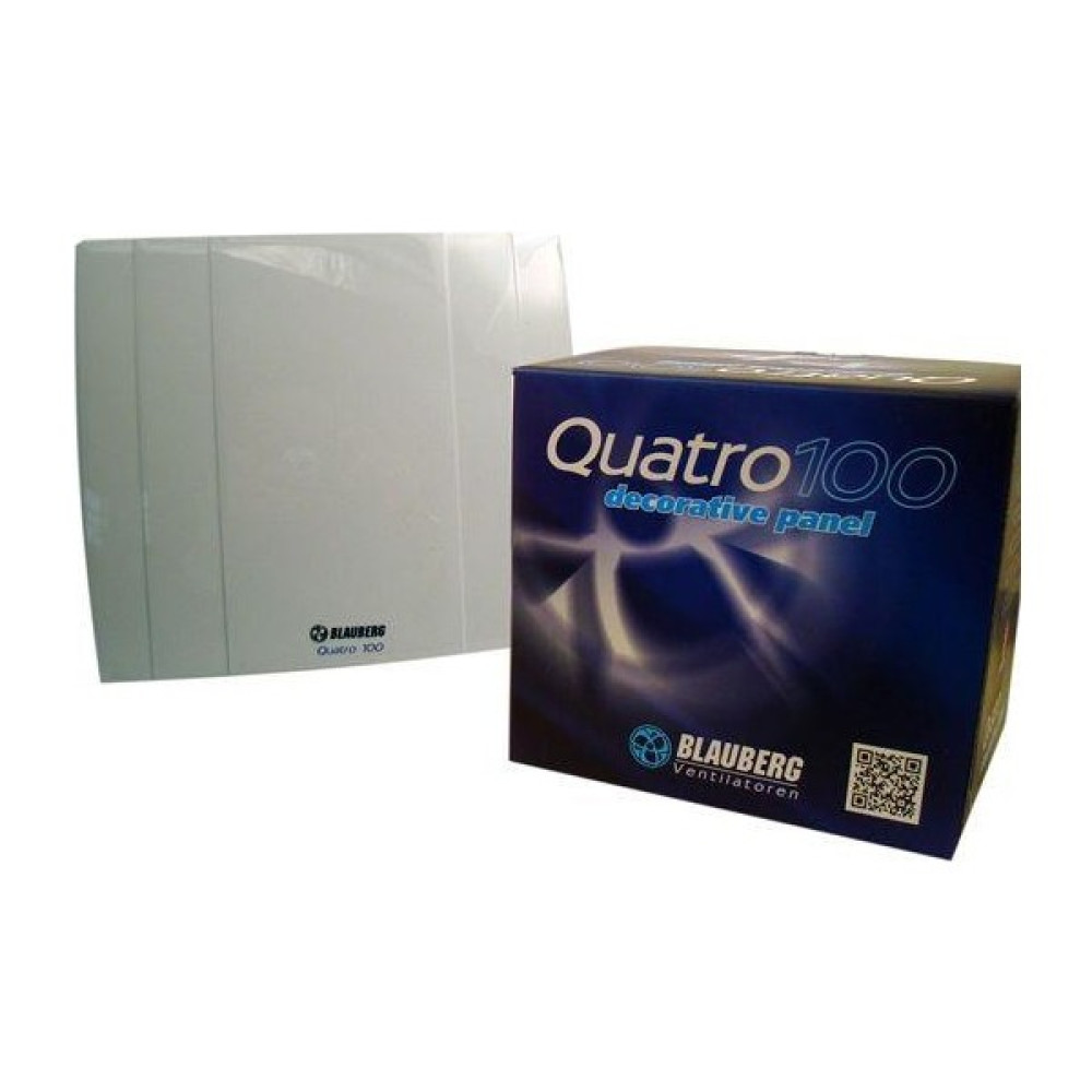 Blauberg Quatro 125 Aspiratör Banyo Wc Tuvalet Havalandırma Fanları Dekoratif Ön Panel Tasarruflu Sessiz Agmair Agm Havalandırma Aspiratörler Fiyatı