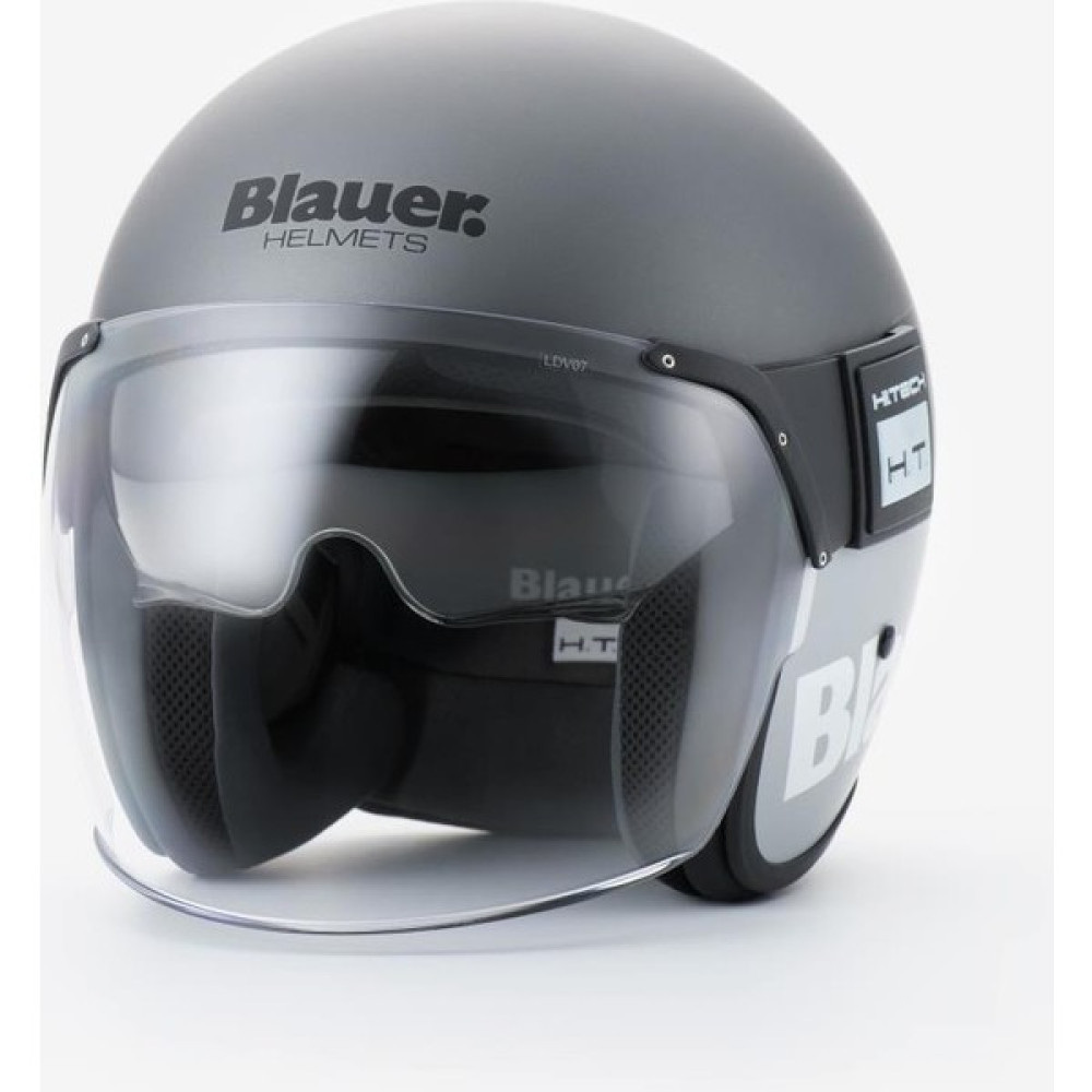 Blauer Pod Açık Motosiklet Kaskı (Titanyum) - M Motorsiklet Kaskları Fiyatı