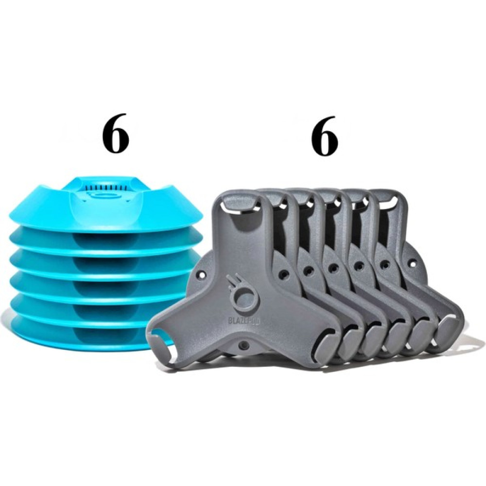 BlazePod 6'lı Wall Mounts Set Egzersiz ve Antrenman Duvar Monte Aparatı Blazepod Training Wall Mounts Set Of6 Blaze Pod Kondisyon Aletleri Fiyatı