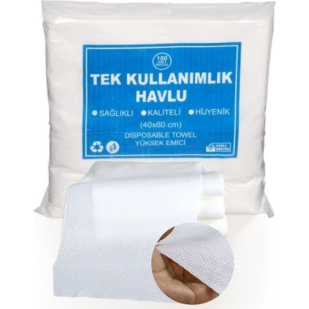 Blc Grup Medikal Tek Kullanımlık Havlu 100 Adet - Beyaz Kağıt Havlu Fiyatı