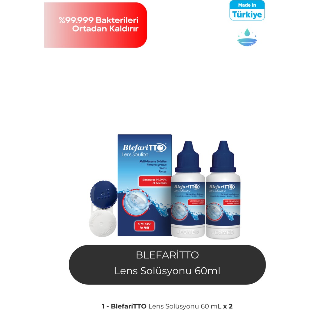 Blefaritto leens Solüsyonu 60 Ml 2 Adet - 1 Diğer Fiyatı