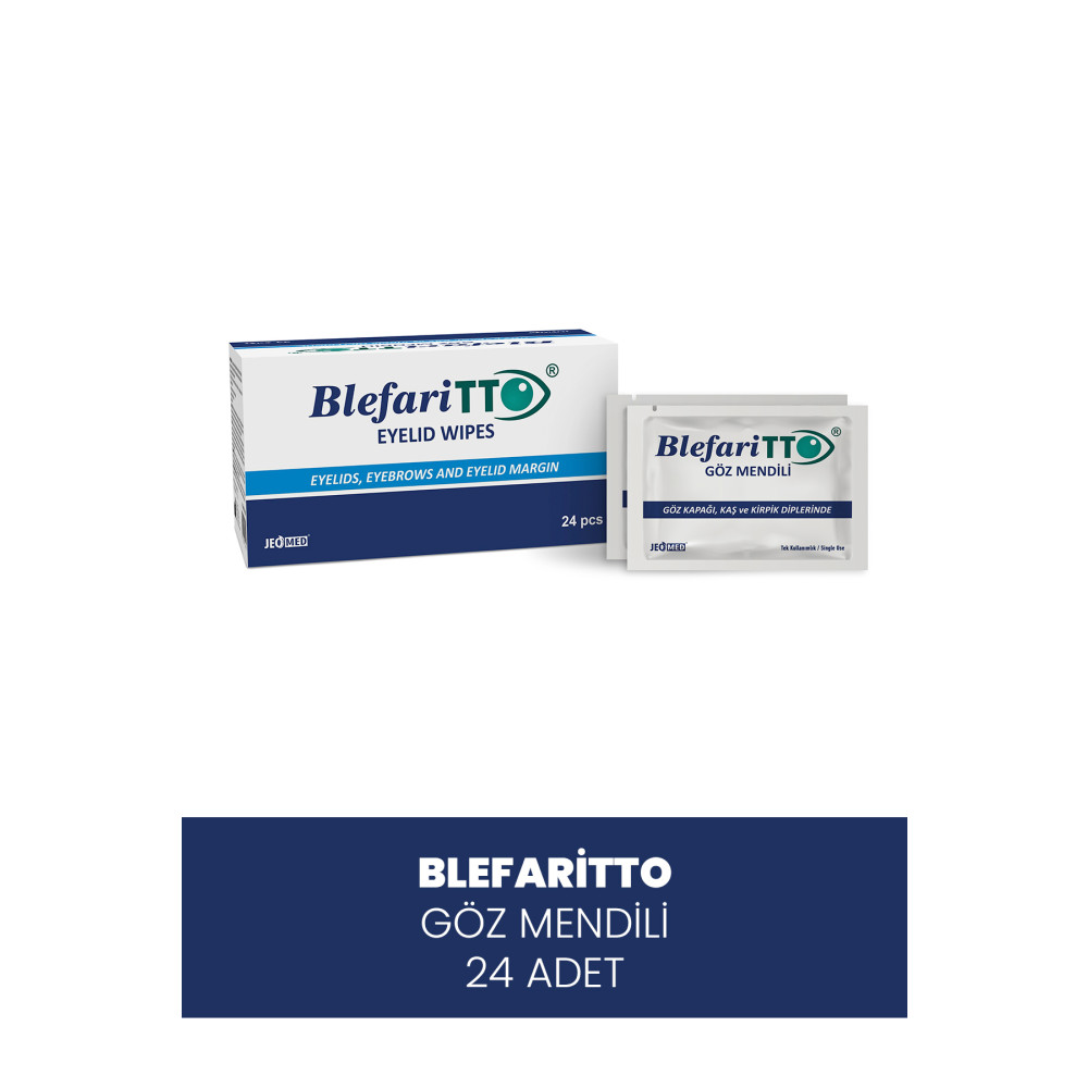 BLEFARİTTO Swab Göz Çevresi Mendili 24lü Göz Ve Makyaj Temizleme(ÇAY AĞACI YAĞI / TEA TREE OIL) Makyaj Temizleyicileri Fiyatı
