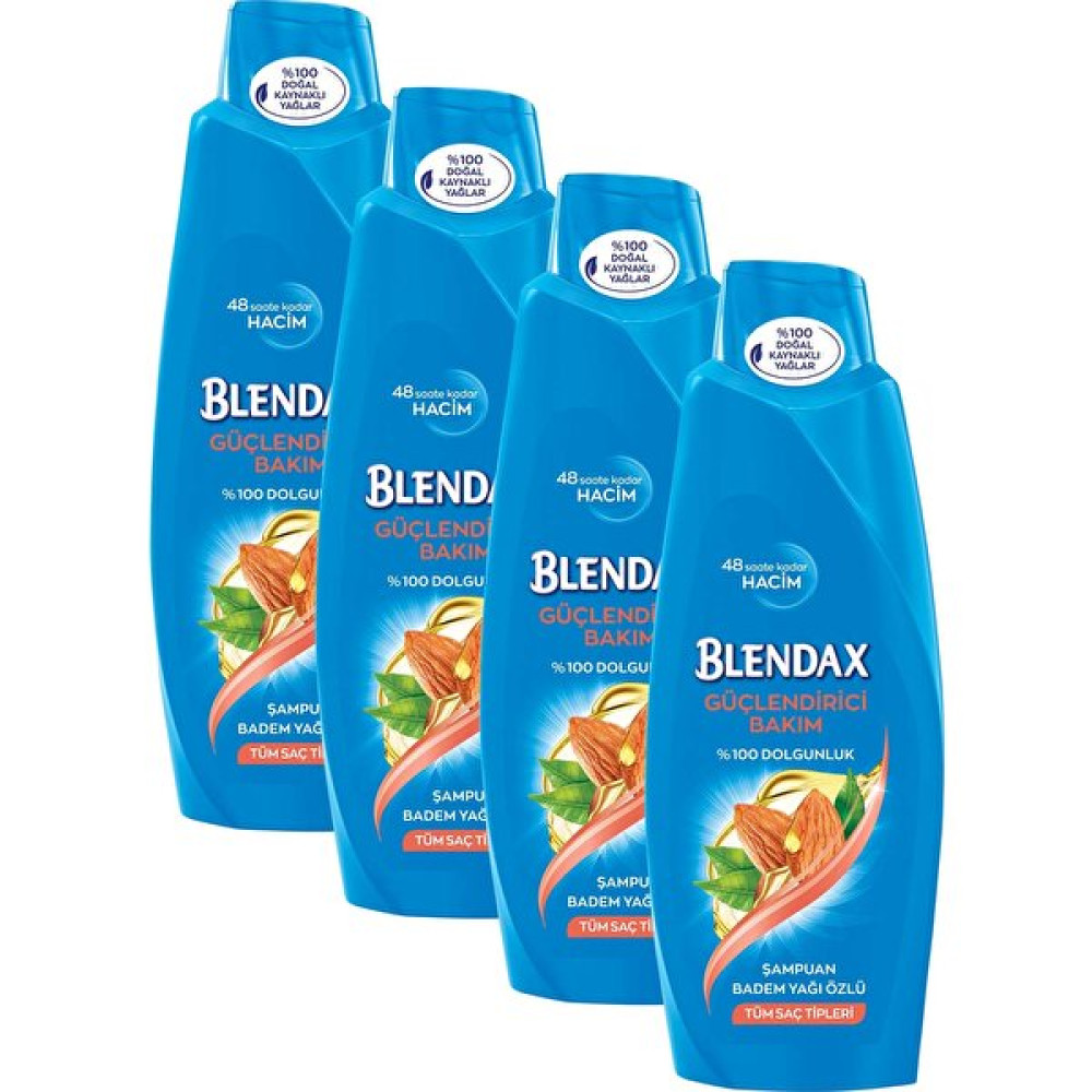 Blendax Badem Yağı Özlü Şampuan 550 ml x 4 Adet Şampuan ve Saç Kremi Fiyatı