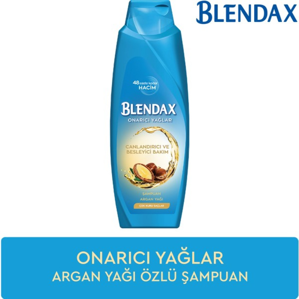 Blendax Canlandırıcı Ve Besleyici Bakım - Onarıcı Yağlar Argan Yağı Şampuan 500 ml Şampuan ve Saç Kremi Fiyatı