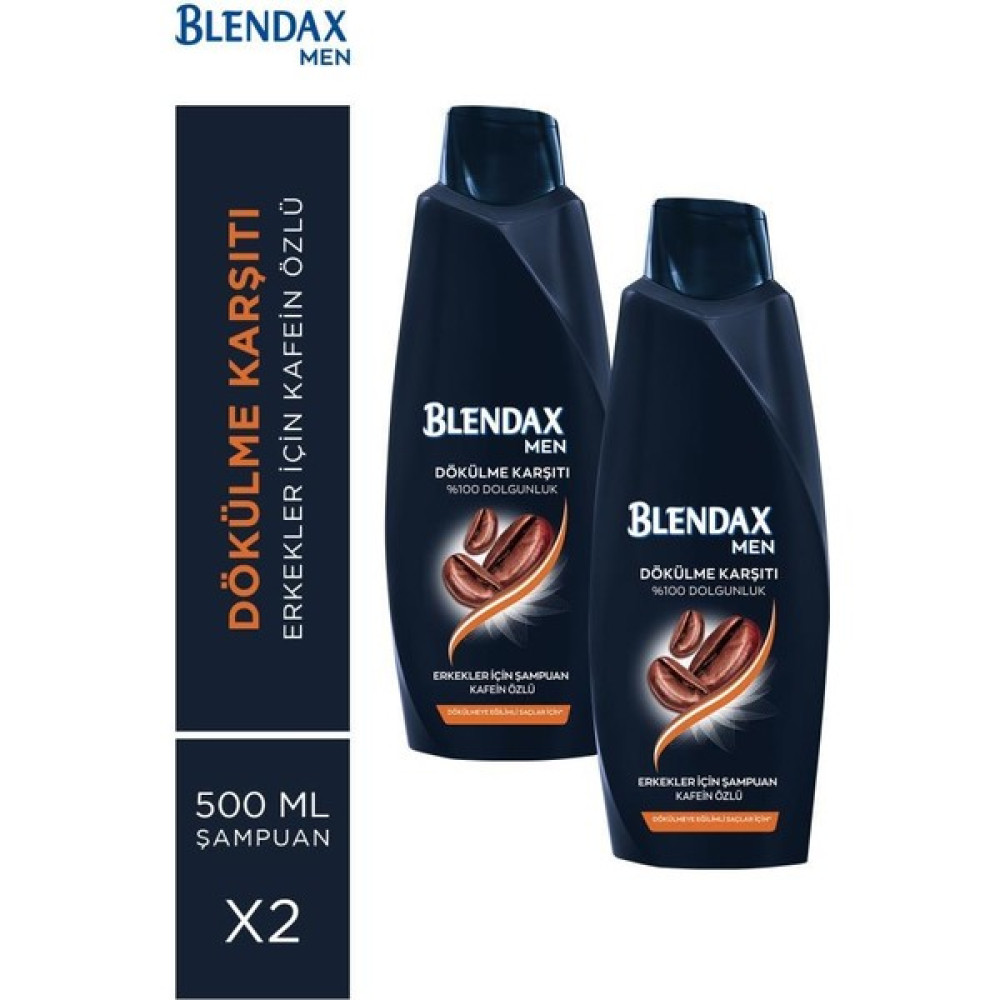 Blendax Kafein Özlü Şampuan 500 ml x 2 Adet - 1 Şampuan ve Saç Kremi Fiyatı
