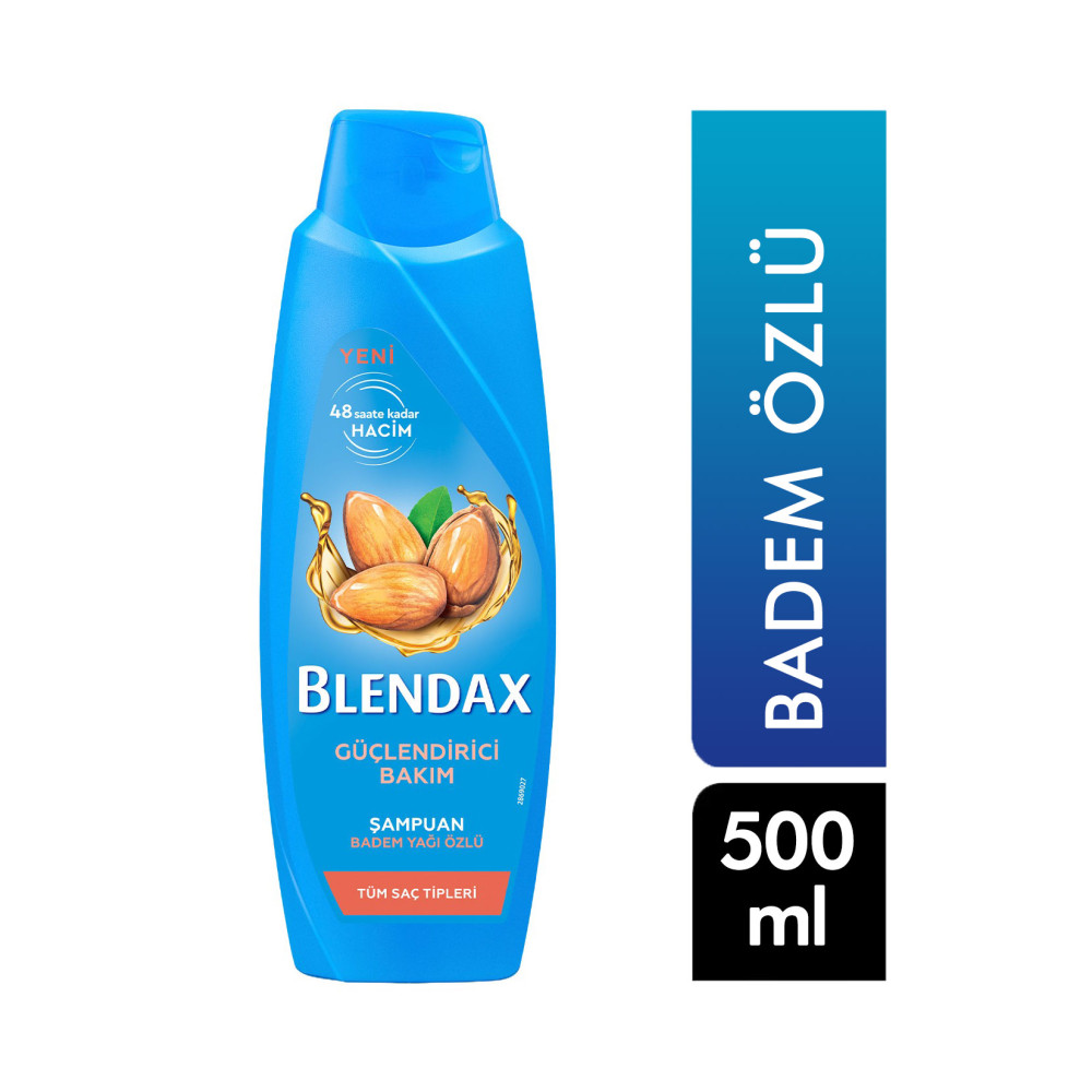 Blendax Şampuan 500 ml Badem Yağı Özlü Şampuan ve Saç Kremi Fiyatı