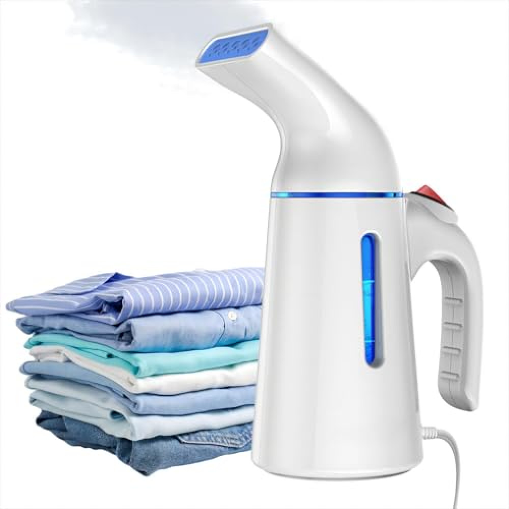 Blesgam Steamer for Clothes 700W, Clothes Steamer 40S Fast Heat-up, Travel steamer for Clothes Portable Mini, Garment Steamer with 120ML Water Tank, Hand steamer for Travel and Home(GY169)