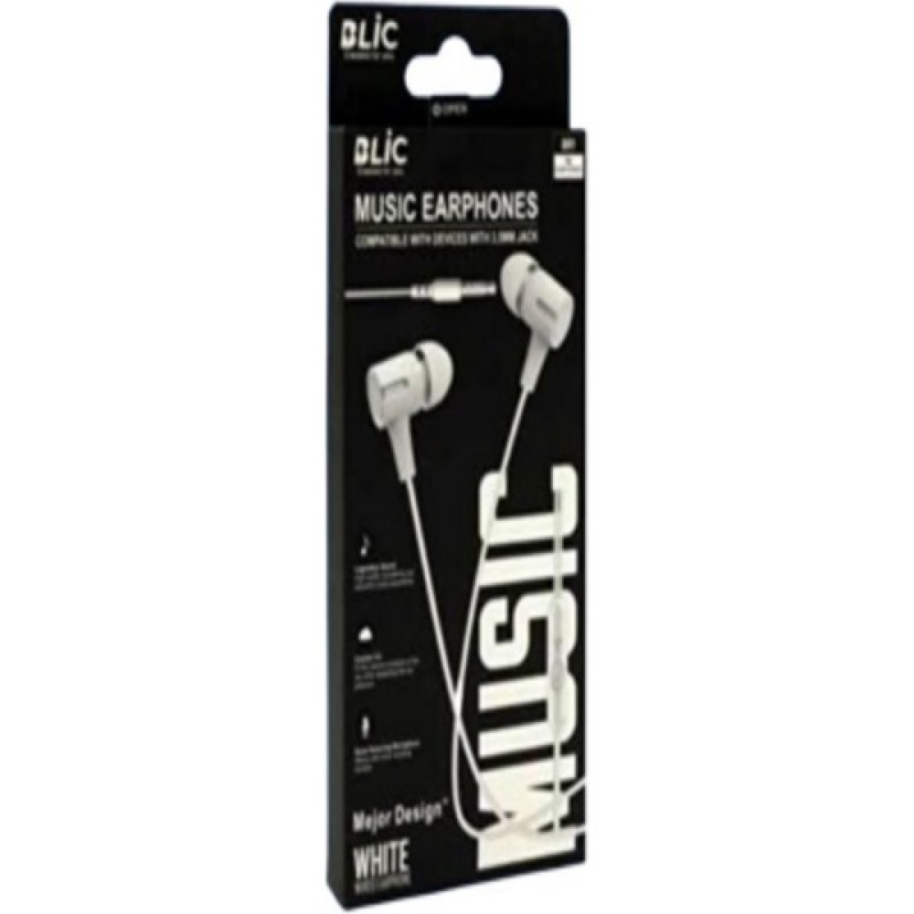 Blic Br1 Blic Kulak Içi Mikrofonlu 3,5mm Jack Girişli Kulaklık - Beyaz Oto Boyaları Fiyatı
