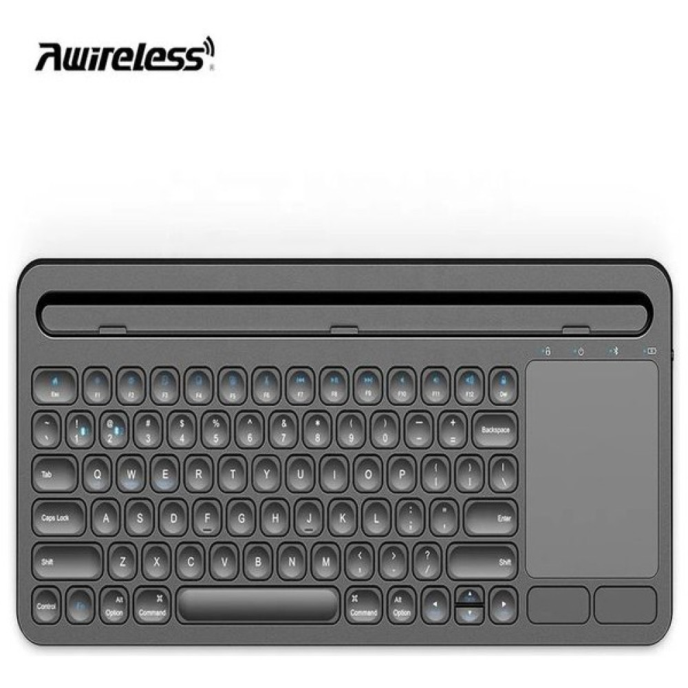 Blic Kablosuz Type-C Şarjlı, Touchpad, Telefon, Tablet Standlı Bluetooth Klavye Ios/android/windows - Siyah Oyuncu Klavyesi Fiyatı