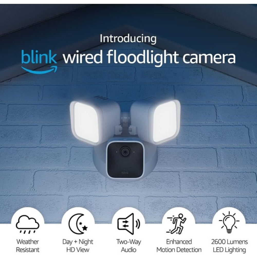 Blink Kablolu Floodlight Kamera - Akıllı Güvenlik Kamerası Güvenlik Kameraları Fiyatı