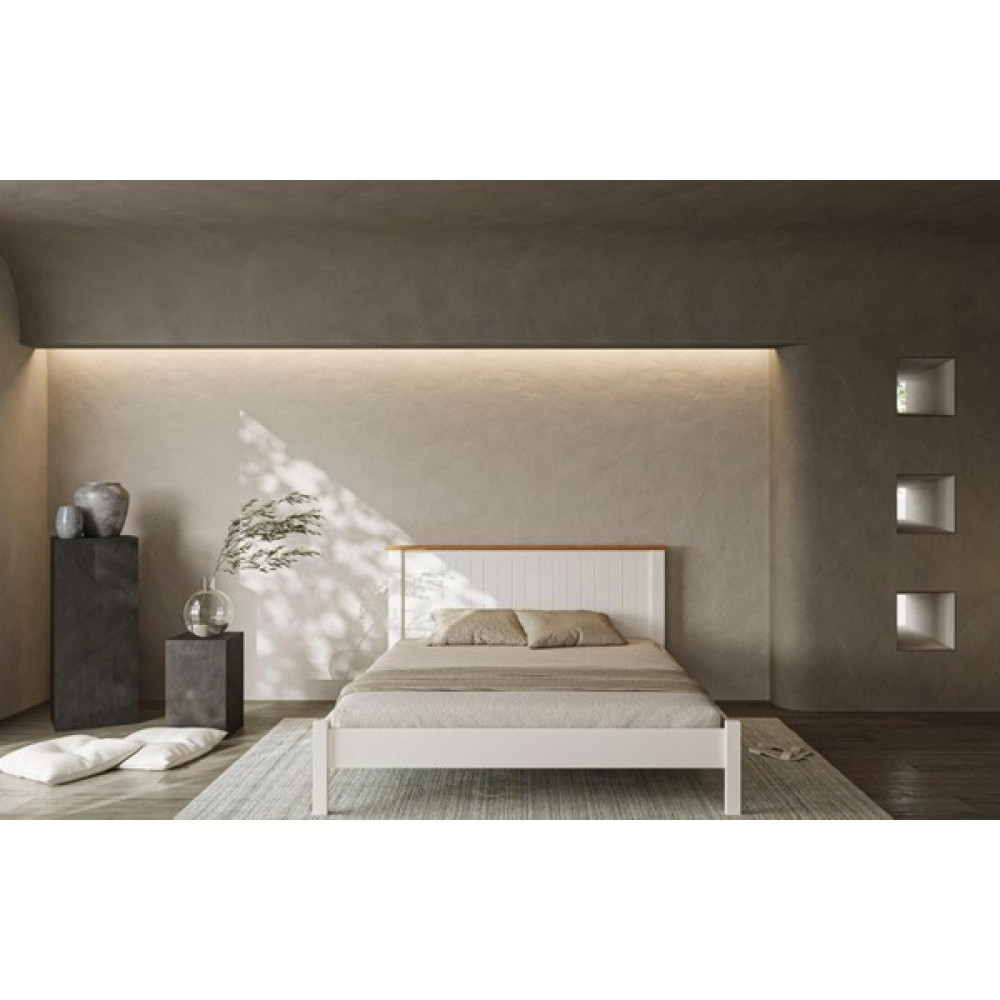 Blink Modern İnci Beyaz Çift Kişilik Karyola 140X200 - 140 x 200 cm Karyola Fiyatı