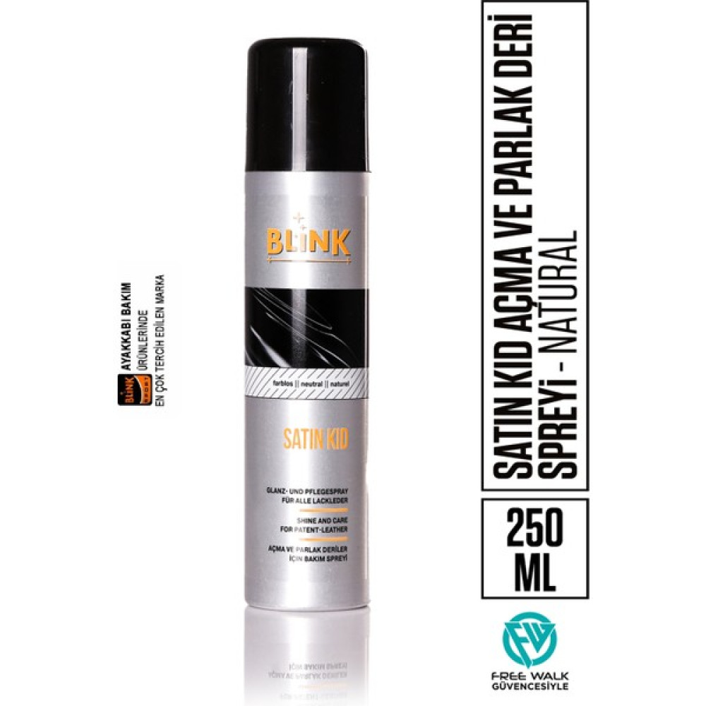 Blink Satın Kıd Açma ve Parlak Deri ve Rugan Spreyi 250 ml B-8622 Kadın Ayakkabıları Fiyatı